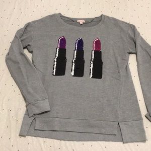Juicy Couture Lipstick Sweatshirt